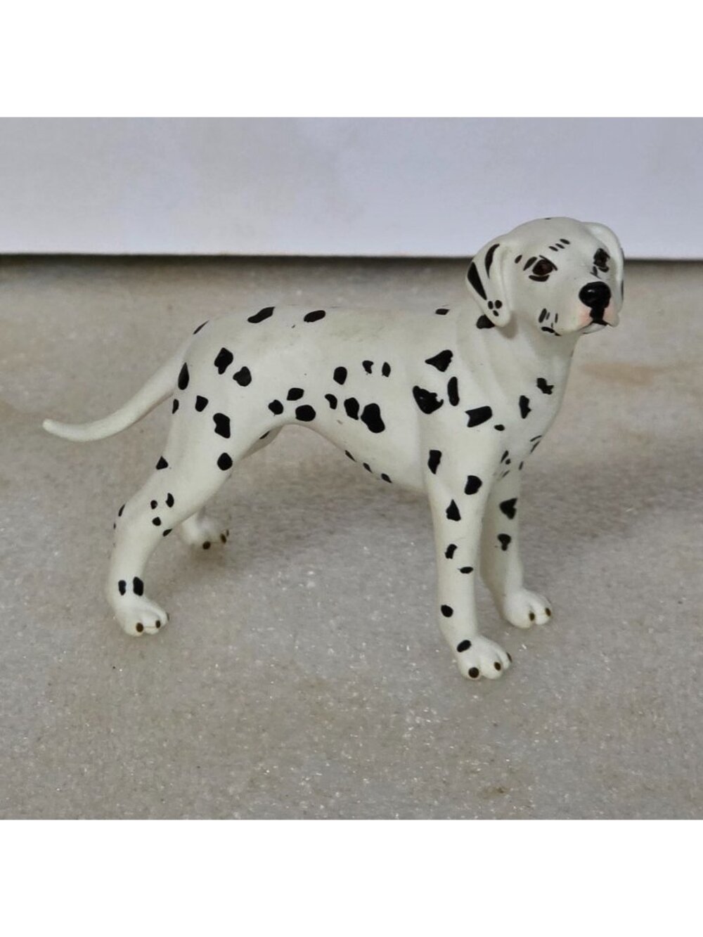 Safari Ltd Dalmatian Dog Figure 2004‎ White Black Spots Realistic 4"